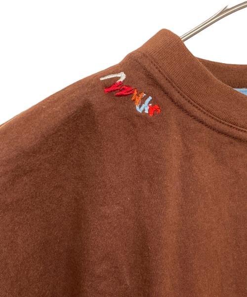 Coogi（クージー）Coogi (クージー) 刺繍Tシャツ ブラウン サイズ:XXLの古着・服飾アイテム