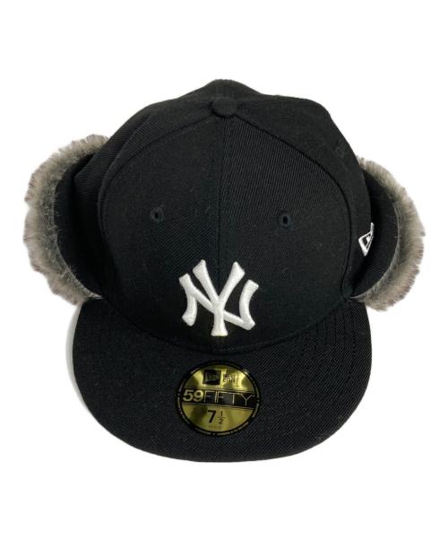 New Era（ニューエラ）New Era (ニューエラ) ファー付キャップ ブラック サイズ:7 1/2の古着・服飾アイテム