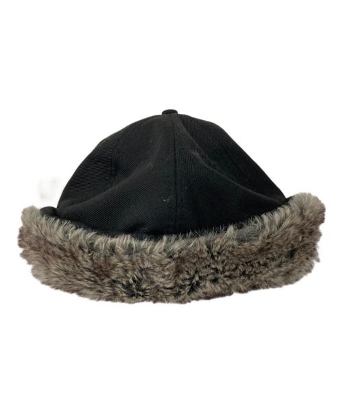New Era（ニューエラ）New Era (ニューエラ) ファー付キャップ ブラック サイズ:7 1/2の古着・服飾アイテム
