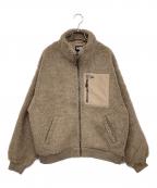 New Eraニューエラ）の古着「ボアブルゾン モカ」｜ブラウン