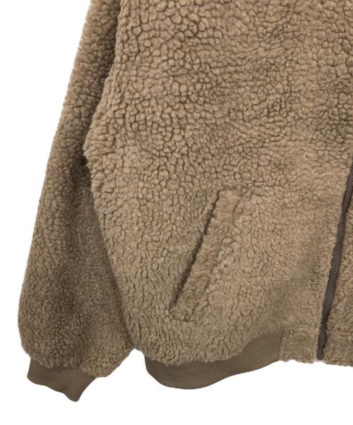 New Era（ニューエラ）New Era (ニューエラ) ボアブルゾン モカ ブラウン サイズ:XL 未使用品の古着・服飾アイテム