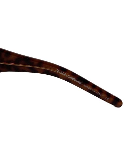 DOLCE & GABBANA（ドルチェ＆ガッバーナ）DOLCE & GABBANA (ドルチェ＆ガッバーナ) サングラス ブラウンの古着・服飾アイテム