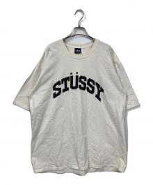 stussy（ステューシー）の古着「ロゴプリントTシャツ」｜ホワイト