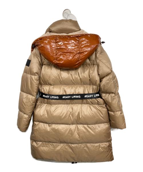 MONTEREEGI（モンテレッジ・ポイント）MONTEREEGI (モンテレッジ・ポイント) ダウンコート ベージュ サイズ:Mの古着・服飾アイテム
