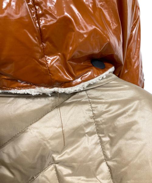 MONTEREEGI（モンテレッジ・ポイント）MONTEREEGI (モンテレッジ・ポイント) ダウンコート ベージュ サイズ:Mの古着・服飾アイテム