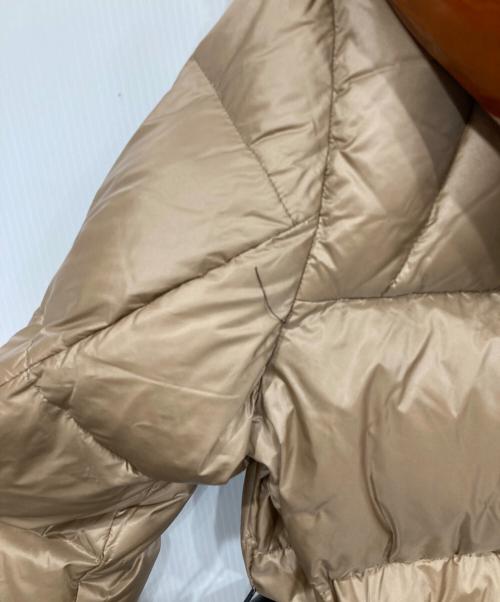 MONTEREEGI（モンテレッジ・ポイント）MONTEREEGI (モンテレッジ・ポイント) ダウンコート ベージュ サイズ:Mの古着・服飾アイテム