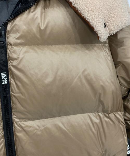 MONTEREEGI（モンテレッジ・ポイント）MONTEREEGI (モンテレッジ・ポイント) ダウンコート ベージュ サイズ:Mの古着・服飾アイテム