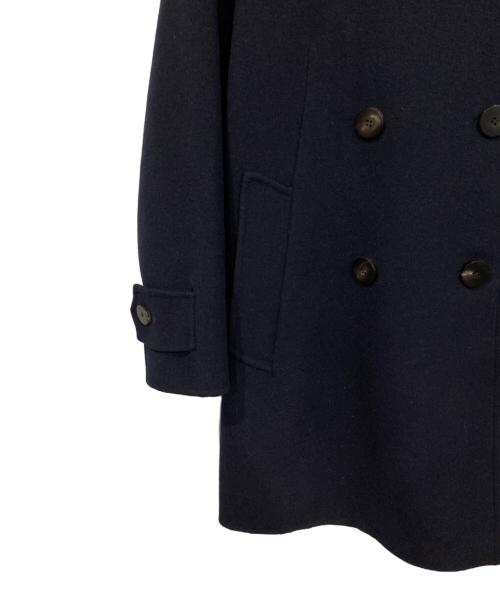 WEEKEND Max Mara（ウィークエンド マックスマーラ）Weekend Max Mara (ウィークエンド マックスマーラ) ダブルハーフコート ネイビー サイズ:Mの古着・服飾アイテム