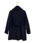 Weekend Max Mara (ウィークエンド マックスマーラ) ダブルハーフコート ネイビー サイズ:M：20000円