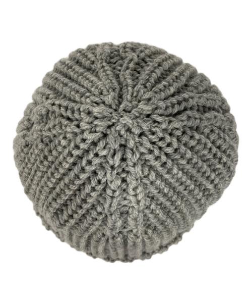 marimekko（マリメッコ）marimekko (マリメッコ) ニット帽 グレーの古着・服飾アイテム