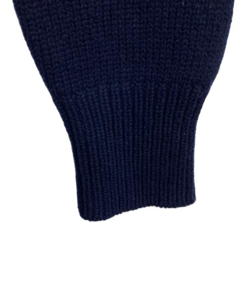 GALERIE VIE（ギャルリーヴィー）GALERIE VIE (ギャルリーヴィー) ファインウール クルーネックプルオーバー ネイビー サイズ:Sの古着・服飾アイテム