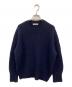 GALERIE VIE（ギャルリーヴィー）の古着「ファインウール クルーネックプルオーバー」｜ネイビー