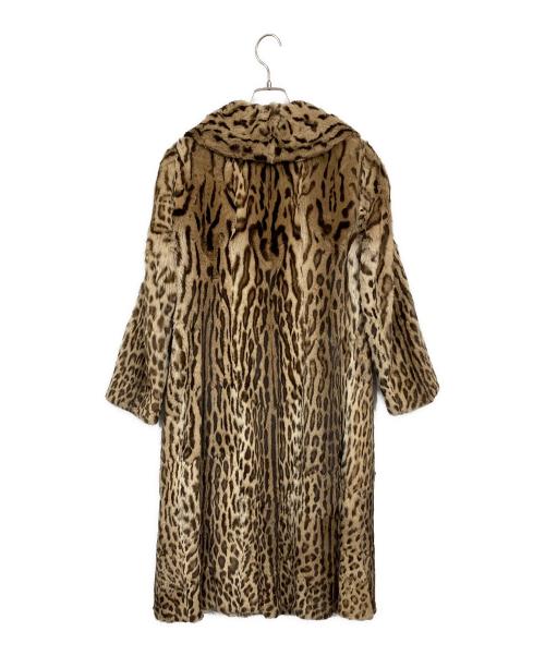 EMBA（エンバ）EMBA (エンバ) 毛皮ロングコート ベージュ サイズ:Mの古着・服飾アイテム