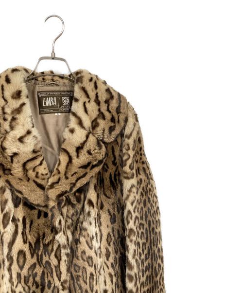 EMBA（エンバ）EMBA (エンバ) 毛皮ロングコート ベージュ サイズ:Mの古着・服飾アイテム