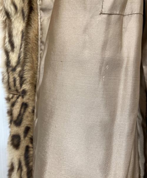 EMBA（エンバ）EMBA (エンバ) 毛皮ロングコート ベージュ サイズ:Mの古着・服飾アイテム