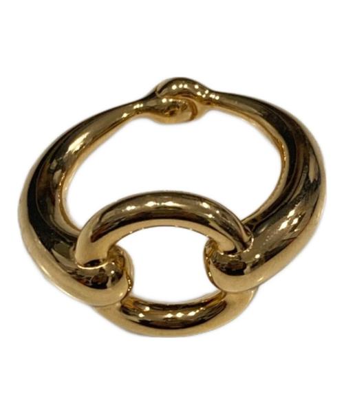 HERMES（エルメス）HERMES (エルメス) スカーフリング ゴールド サイズ:表記無しの古着・服飾アイテム