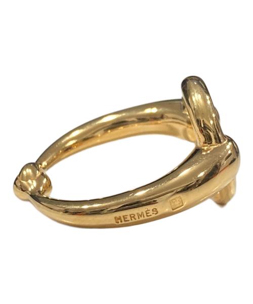 HERMES（エルメス）HERMES (エルメス) スカーフリング ゴールド サイズ:表記無しの古着・服飾アイテム