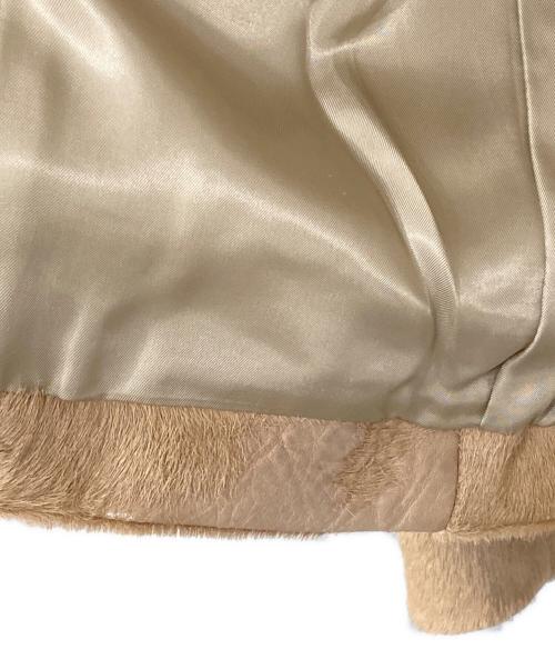 RYUICHIRO SHIMAZAKI homme（リュウイチロウシマザキ オム）RYUICHIRO SHIMAZAKI homme (リュウイチロウシマザキ オム) ハラコジャケット ベージュ サイズ:表記無しの古着・服飾アイテム