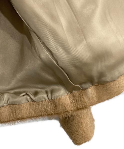 RYUICHIRO SHIMAZAKI homme（リュウイチロウシマザキ オム）RYUICHIRO SHIMAZAKI homme (リュウイチロウシマザキ オム) ハラコジャケット ベージュ サイズ:表記無しの古着・服飾アイテム