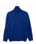 TOMORROW LAND (トゥモローランド) エクストラファインメリノウール タートルネックニット ブルー サイズ:S：5000円