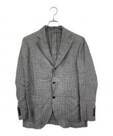 EDIFICE（エディフィス）の古着「リネンウールテーラードジャケット」｜グレー