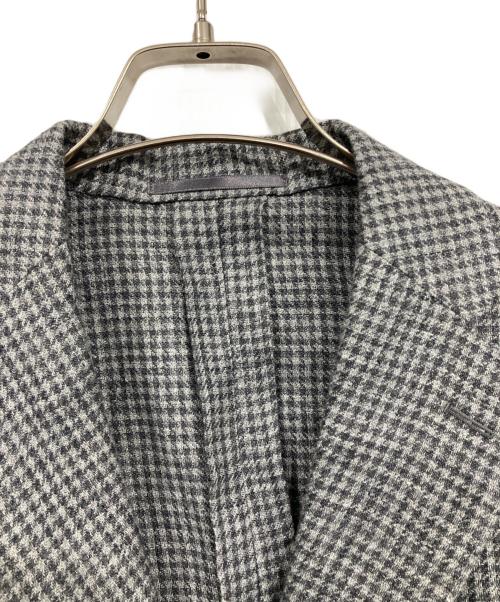 EDIFICE（エディフィス）EDIFICE (エディフィス) リネンウールテーラードジャケット グレー サイズ:46の古着・服飾アイテム