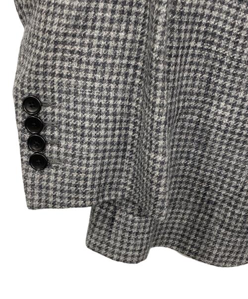 EDIFICE（エディフィス）EDIFICE (エディフィス) リネンウールテーラードジャケット グレー サイズ:46の古着・服飾アイテム