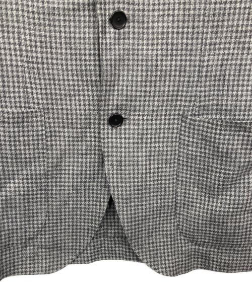 EDIFICE（エディフィス）EDIFICE (エディフィス) リネンウールテーラードジャケット グレー サイズ:46の古着・服飾アイテム