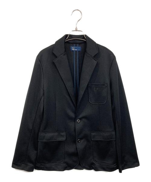 FRED PERRY（フレッドペリー）FRED PERRY (フレッドペリー) テーラードジャケット ブラック サイズ:SIZE Sの古着・服飾アイテム