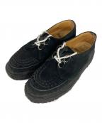 GEORGE COXジョージコックス）の古着「スウェードシューズ」｜ブラック