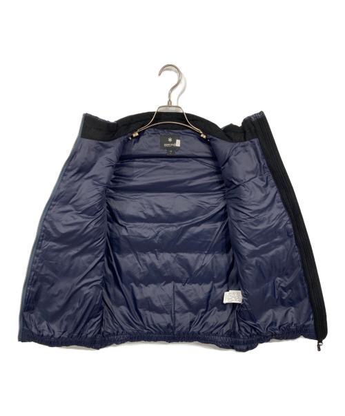 Snow peak（スノーピーク）snow peak (スノーピーク) 総柄ダウンベスト ネイビー サイズ:1の古着・服飾アイテム