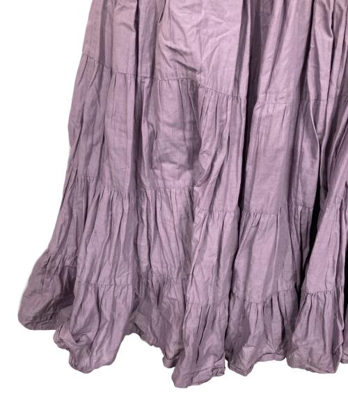 MARIHA（マリハ）MARIHA (マリハ) 草原の虹スカート ラベンダー サイズ:表記無しの古着・服飾アイテム