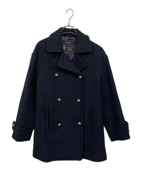 JOURNAL STANDARD（ジャーナルスタンダード）JOURNAL STANDARD (ジャーナルスタンダード) MANTECOダブルクロスPコート ネイビー サイズ:SIZE 38の古着・服飾アイテム