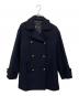 JOURNAL STANDARD（ジャーナルスタンダード）の古着「MANTECOダブルクロスPコート」｜ネイビー