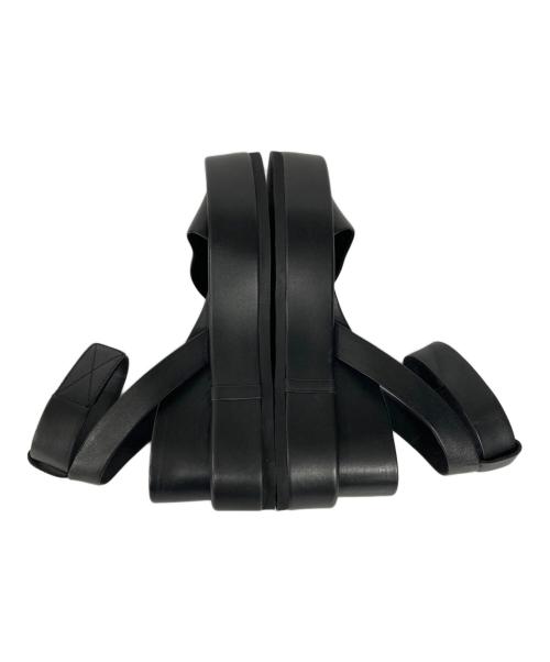 JVAM（ジェイヴィーエーエム）JVAM (ジェイヴィーエーエム) アンクルストラップサンダル ブラック サイズ:38の古着・服飾アイテム