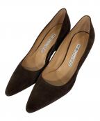 PELLICOペリーコ）の古着「スウェードパンプス」｜ブラウン