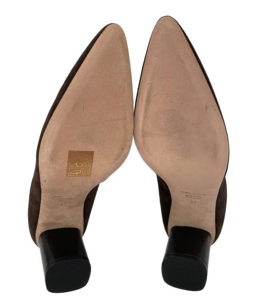 PELLICO（ペリーコ）PELLICO (ペリーコ) スウェードパンプス ブラウン サイズ:37の古着・服飾アイテム
