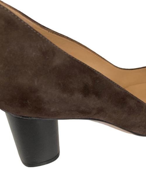 PELLICO（ペリーコ）PELLICO (ペリーコ) スウェードパンプス ブラウン サイズ:37の古着・服飾アイテム