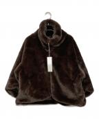 SHENERYシーナリー）の古着「ファージャケット」｜ブラウン