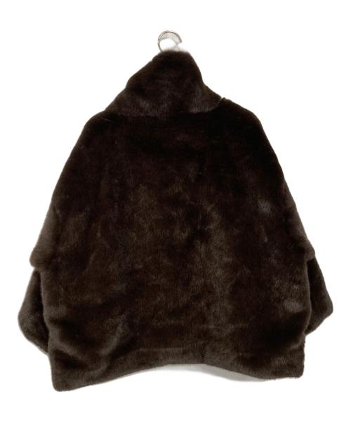 SHENERY（シーナリー）SHENERY (シーナリー) ファージャケット ブラウン サイズ:F 未使用品の古着・服飾アイテム