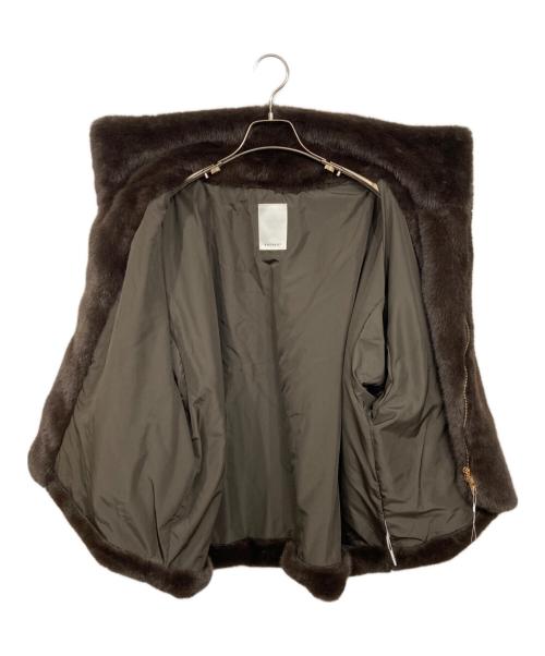 SHENERY（シーナリー）SHENERY (シーナリー) ファージャケット ブラウン サイズ:F 未使用品の古着・服飾アイテム