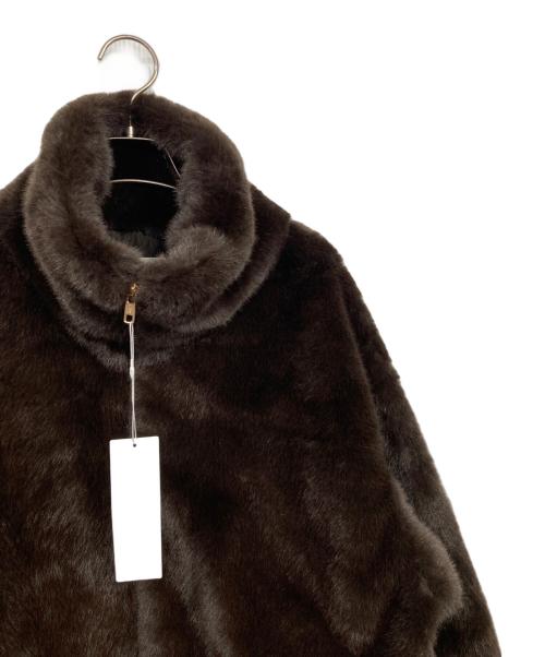 SHENERY（シーナリー）SHENERY (シーナリー) ファージャケット ブラウン サイズ:F 未使用品の古着・服飾アイテム