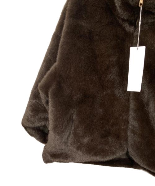 SHENERY（シーナリー）SHENERY (シーナリー) ファージャケット ブラウン サイズ:F 未使用品の古着・服飾アイテム