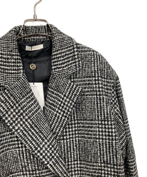 Loungedress（ラウンジドレス）Loungedress (ラウンジドレス) ウールダブルコート ブラック サイズ:SIZE F 未使用品の古着・服飾アイテム