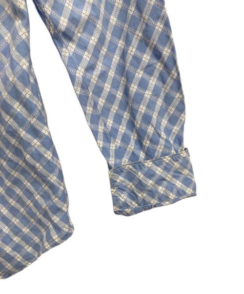 COMME des GARCONS SHIRT（コムデギャルソンシャツ）COMME des GARCONS SHIRT (コムデギャルソンシャツ) ドビーシャツ ブルー サイズ:SIZE Sの古着・服飾アイテム