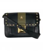 MICHAEL KORSマイケル・コース）の古着「スタースタッズショルダーバッグ」｜ブラック