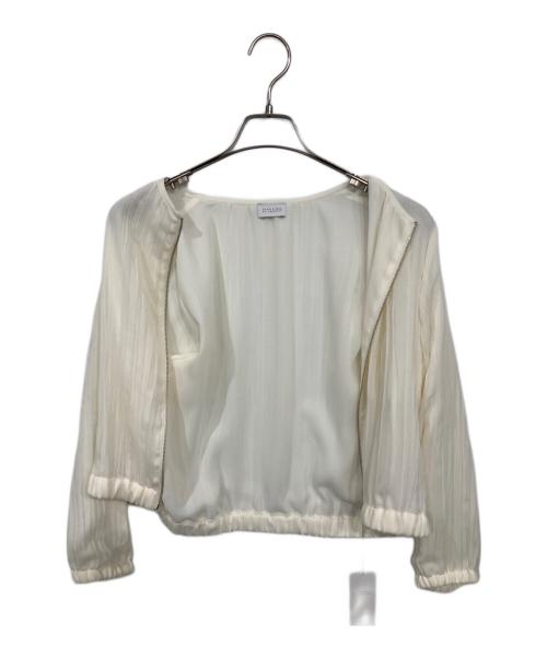 MACKINTOSH（マッキントッシュ）MACKINTOSH (マッキントッシュ) シアーライトジャケット ホワイト サイズ:38 未使用品の古着・服飾アイテム