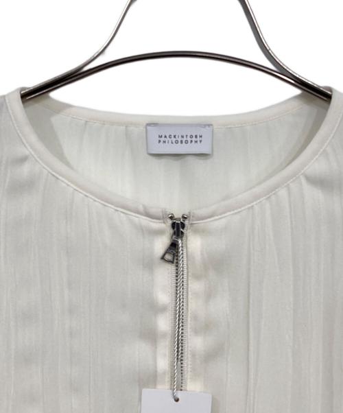 MACKINTOSH（マッキントッシュ）MACKINTOSH (マッキントッシュ) シアーライトジャケット ホワイト サイズ:38 未使用品の古着・服飾アイテム