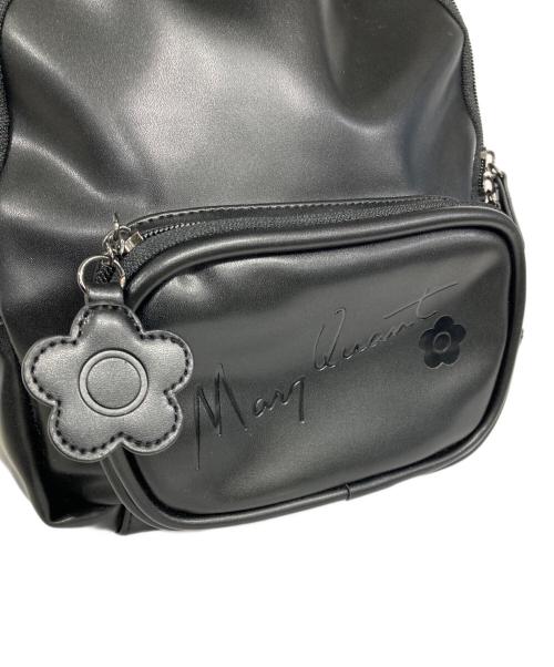 MARY QUANT（マリークヮント）MARY QUANT (マリークヮント) リュック ブラックの古着・服飾アイテム