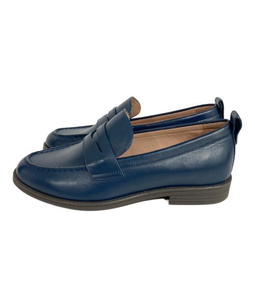 COLE HAAN（コールハーン）COLE HAAN (コールハーン) スタッシ ペニー ローファー ネイビー サイズ:5 1/2 Bの古着・服飾アイテム